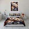 Cute Cartoon Cats Bedding Set Bedding Duvet Cover Set Duvet Cover Pillowcases (1 * Duvet Cover 2 * Pillowcases, without duvet insert)