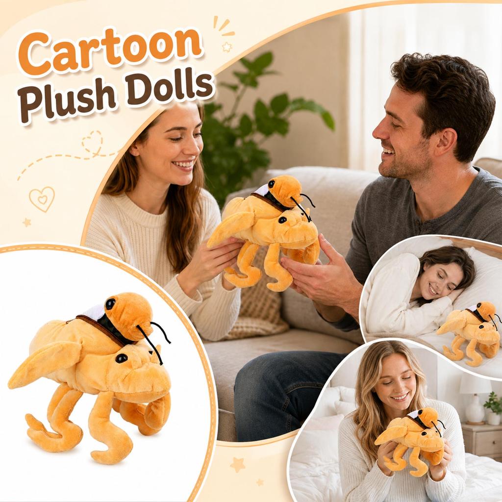 Plush Stuffed Animal Toy, Soft Cuddly Plush Doll for Kids and Toddlers