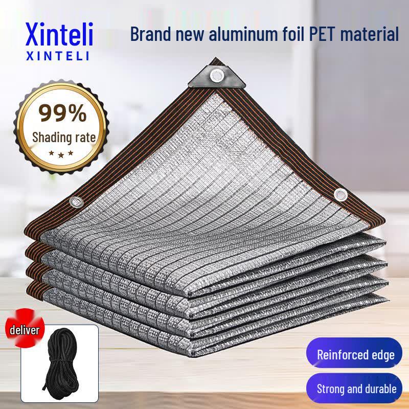 Xinteli Aluminum Foil Shade Net 2m x 10m