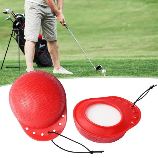 Portable Golf Ball Cleaner with Lanyard Compact Design Easy To Carry Reusable Golf Ball Washer Cleaning Tool