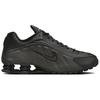Nike Zapatillas Shox R4 Triple Black 2025 para Hombre Bright-Crimson HQ1988-001