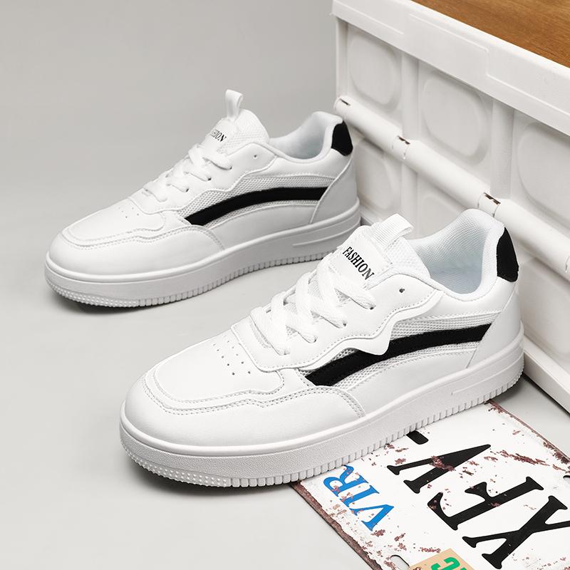 Men 's Casual Four Seasons Fashion Skateboarding  Students Comfortable Sneakers Boys Trending Soft Sole Breathable Shoes