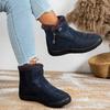 Fashion Snow Women Boots Comfortable Women's Boots Waterproof Women Shoes Zipper Shoes Woman Soft Fur Women's Winter Boots Botas Mujer
