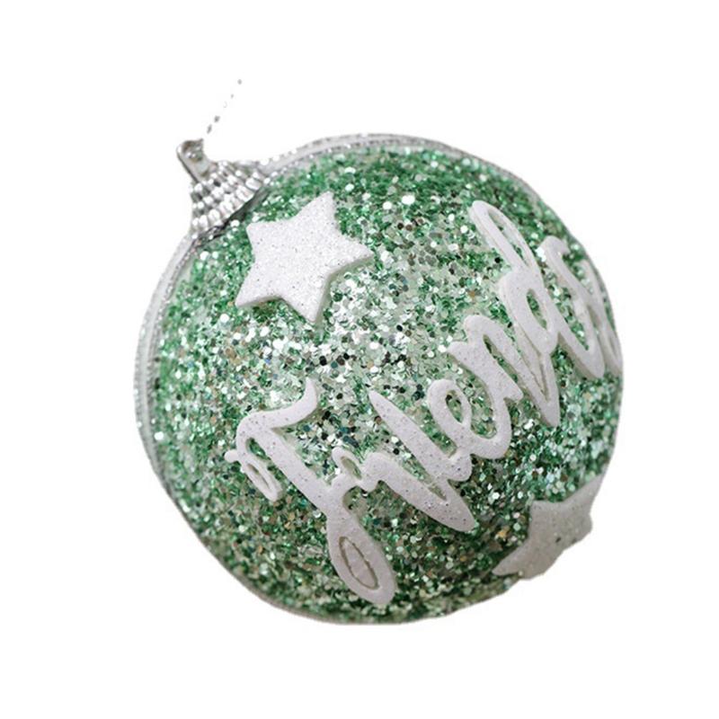 Shatterproof Christmas Tree Hanging Pendants Shimmering Baubles for Holiday Decoration Indoor and Outdoor Ornament