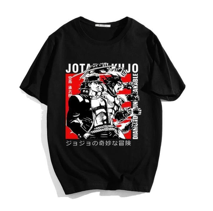 Jojo's Bizarre Adventure Cosplay Anime Manga T-Shirt Tee Undershirt Cotton