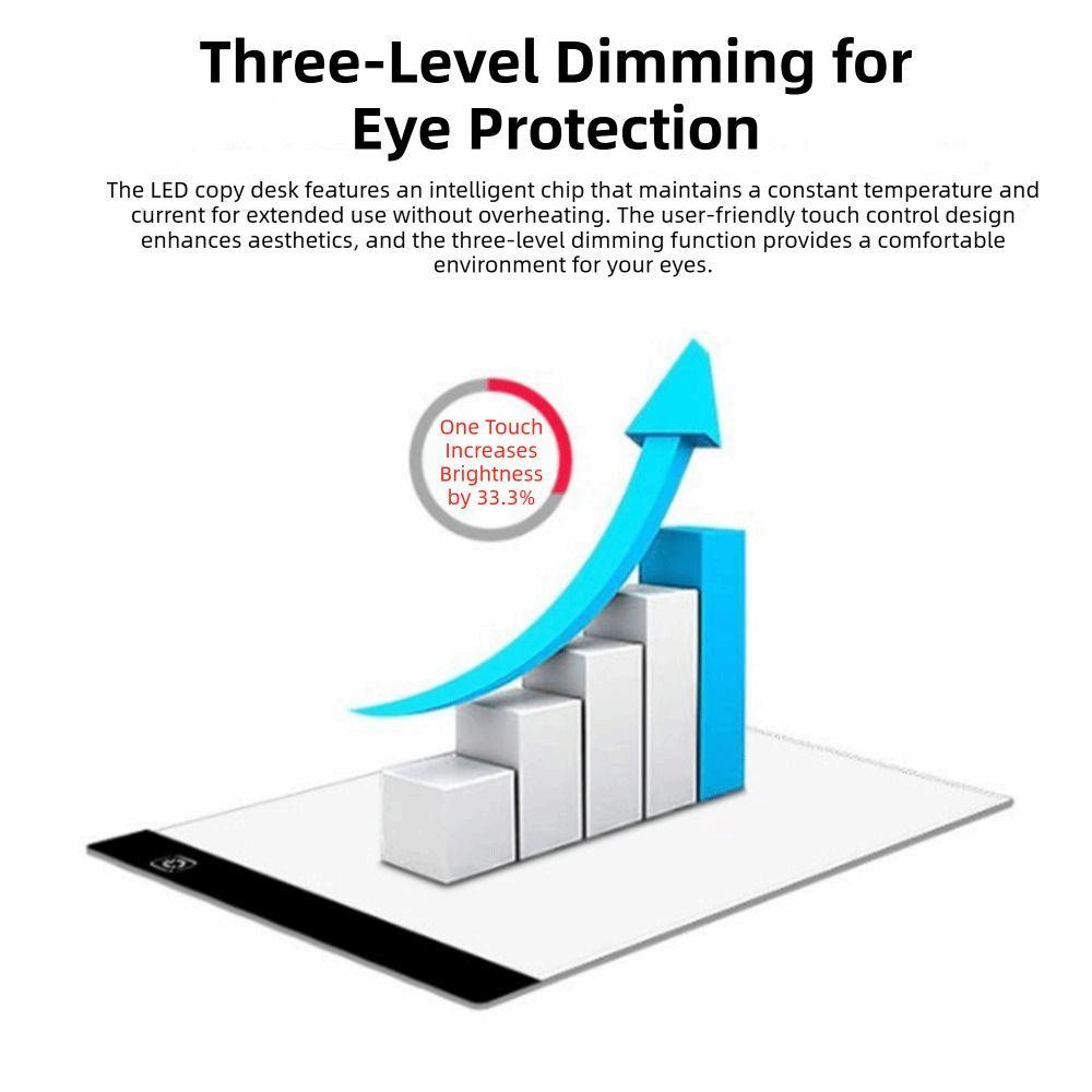 Tracing Light Box Drawing Copy Pad A4/A5 LED Trace Light Pad  Stenciling,