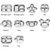 Silver Divided Dinning Plate 304 Stainless Steel Food Container Kid Feeding Service Plate Cartoon Animal Shape Food Tray