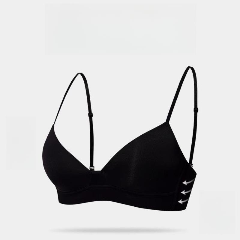 Bezszwowa Bielizna Cienka Małe Piersi Zebrana Ramiączka Biustonosz dla Kobiet