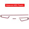 ABS Car Dashboard Central Control Trim Strip Sticker Case Cover For Toyota Corolla E210      2024 Hybrid