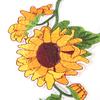 Sunflower Iron On Patch Embroidered Clothes Patch For Clothing Garment Apparel