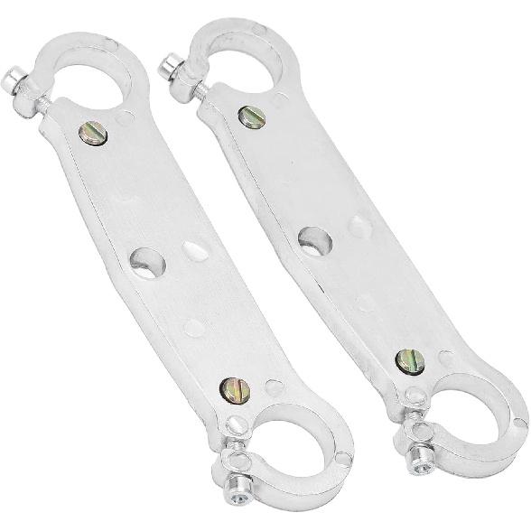 

Front Fork Yokes, 0.87in Hole Dia Rustproof Upside Down Fork Yokes 2PCS Heavy Duty for 47cc 49cc Mini Motor Dirt Bike Motorcycle