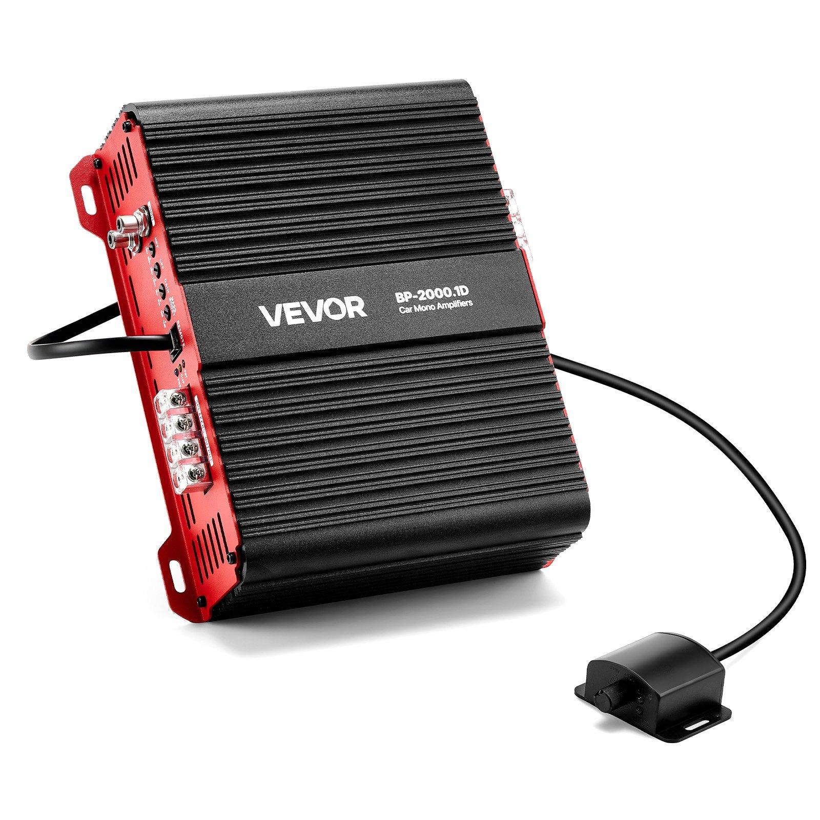 VEVOR Monoblock Car Amplifier, 2000W RMS