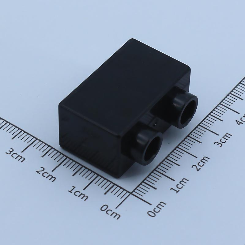 4 pezzi Mattoncini da Costruzione Grandi Fai da te 1x2 Mattoncini Grande Dimensione Accessori Assemblati Pezzi all'Ingrosso Giocattolo Educativo per Bambini
