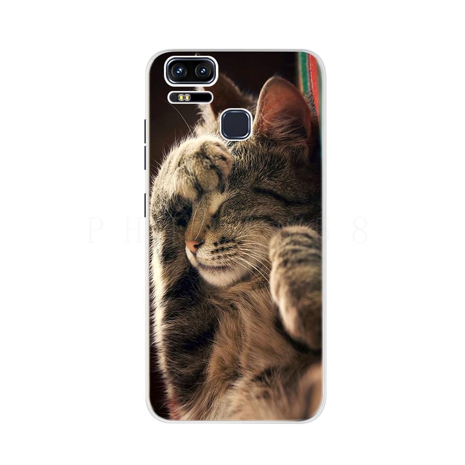 For Asus Zenfone 3 Zoom ZE553KL Case Zenfone Zoom S Z01HD Z01HDA Silicone Soft TPU Phone Back Cover Cases For Asus ZE553KL Funda