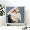 New Flamenco Singer R-Rosalia Music Lux 2 Pillow Case Cotton Linen Fabric Square Zipper Pillowcase Home Decorative Living Room