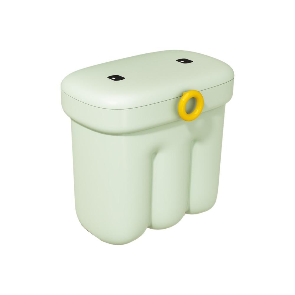 

Large Capacity Wall Mounted Trash Can Plastic Waste Bin Modern Cabinet Door Bin Office