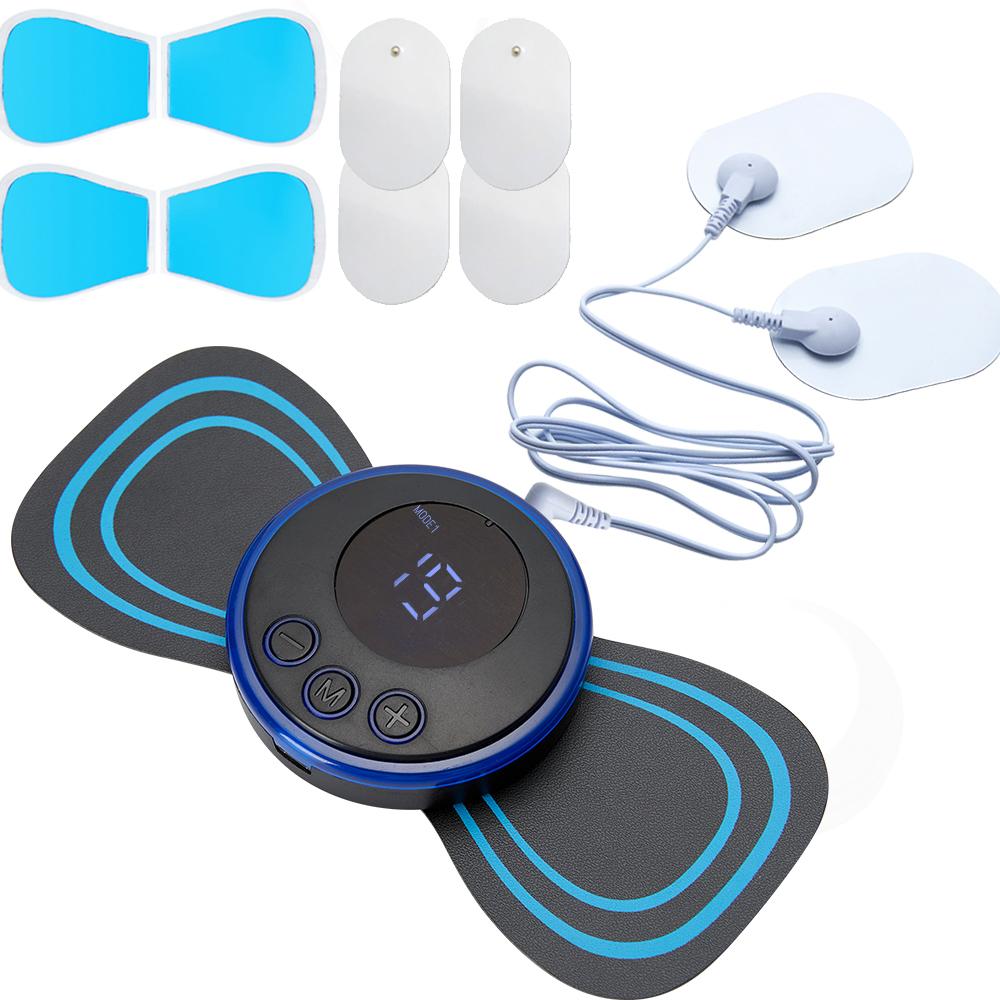 EMS Massageador Electric Pulse Neck Massager Body Massage Patch Neck Back Leg Muscle Stimulator Portable Relief Pain Relax Tools