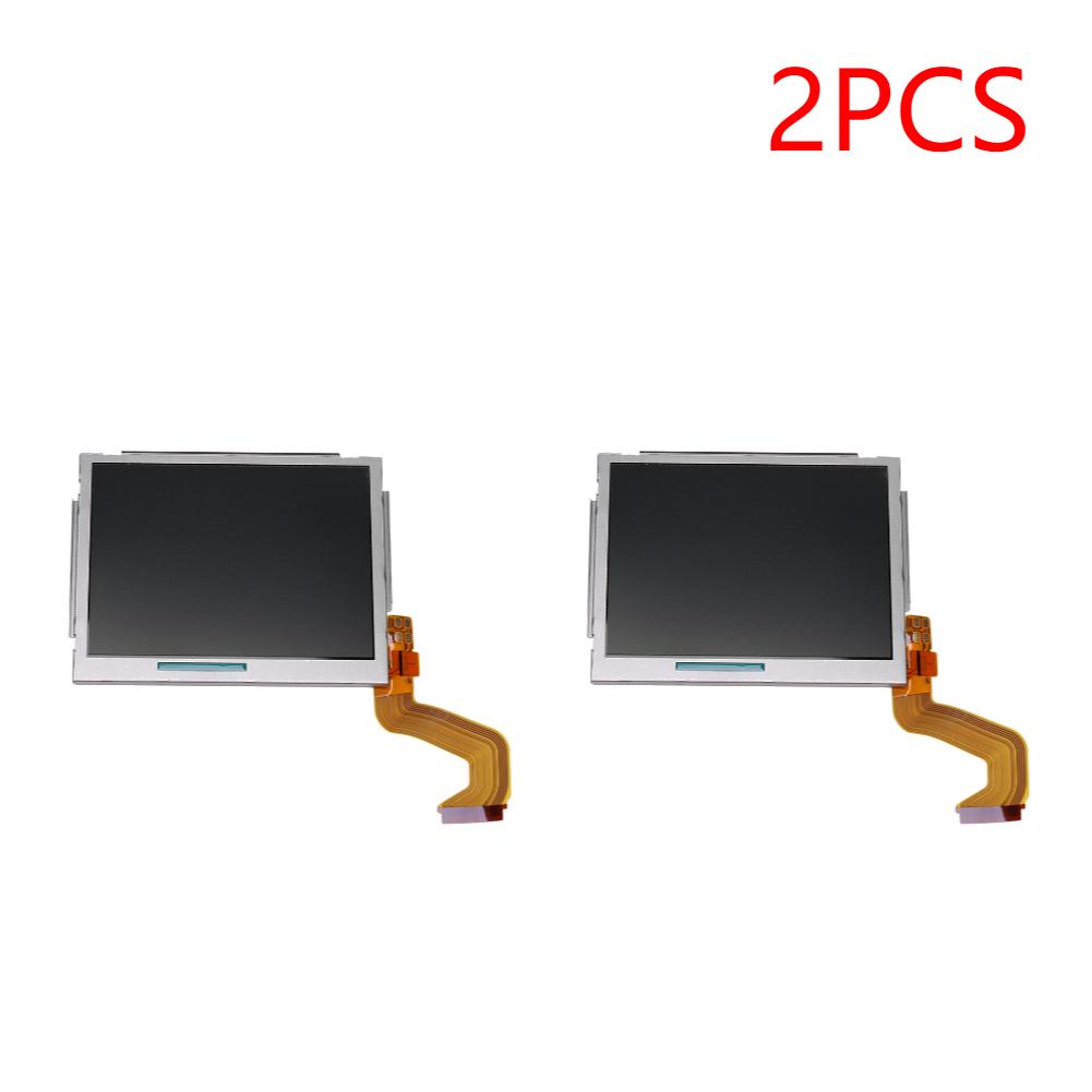 1/2pcs LCD Display Screen Lightweight Game Controller Screen Easy Installation Top Upper LCD Screen Replacement Parts for NDSI