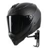 Helmet Hanger Display Holder Wall-Mounted 180-Degree Rotation Bicycle Helmet Rack with Double Hook for Jack Safety Helmet Caps