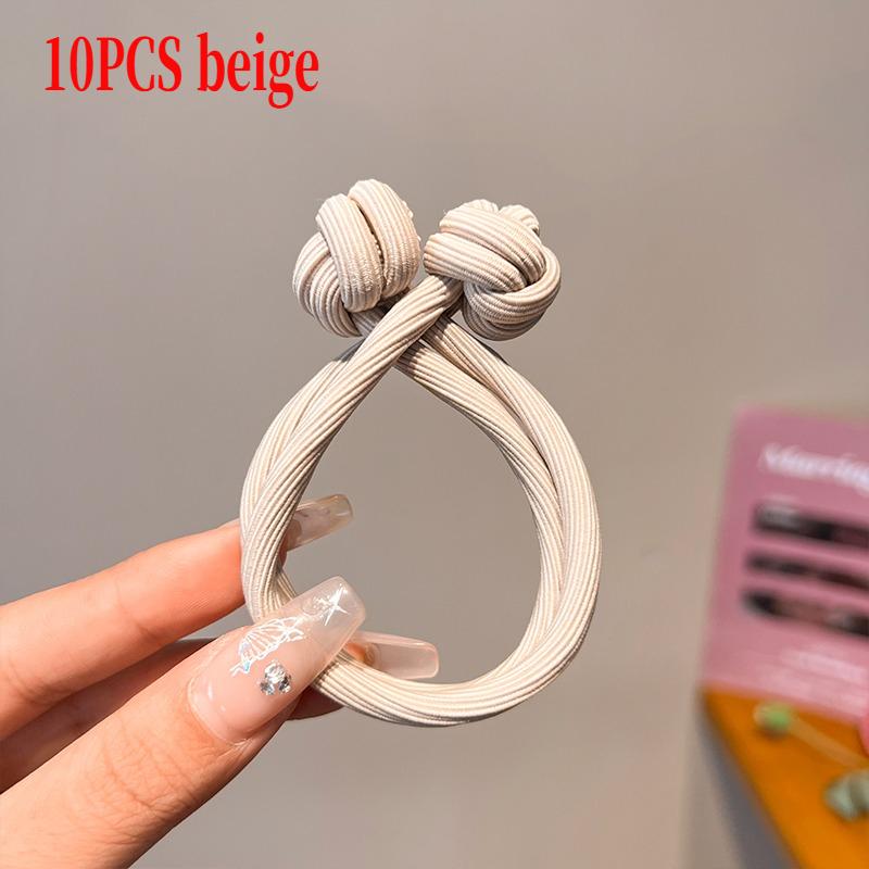 10pcs/Pack High Elastic Candy Color Hair Ties,Ponytail Holder,Hair Accessories for Women,Hair Elastic,Hair Rope Ponytail Holders
