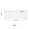 Durable Canvas Pencil Case With Large Storage Pocket Smooth Metal Zipper For School Student Stationery Storage