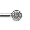 TIFFANY&Co. hoop single row Bracelet Pt950Platinum/diamond 4.84g Women Used
