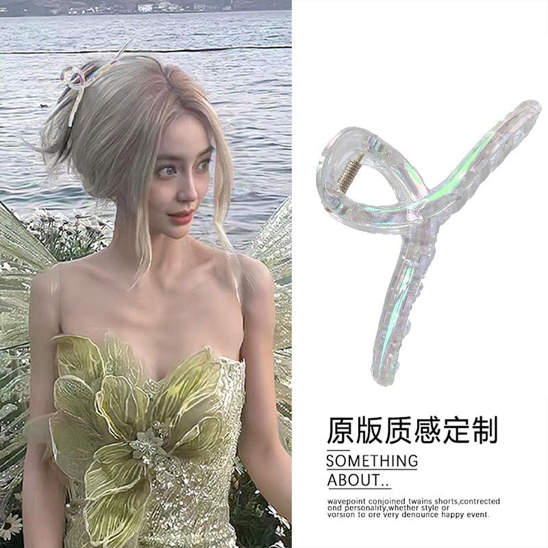 

Высококачественная трогательная прозрачная заколка-русалка, женский объем волос на затылке, диск для волос, заколка в виде акулы, аксессуары для волос, большая заколка для волос, головной убор