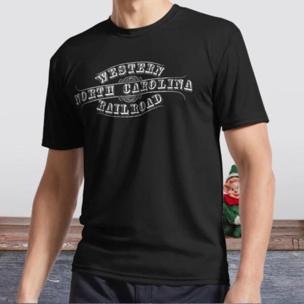 New Shirt Western North Carolina Railroa Active Logo T-Shirt Funny Size S to 5XL