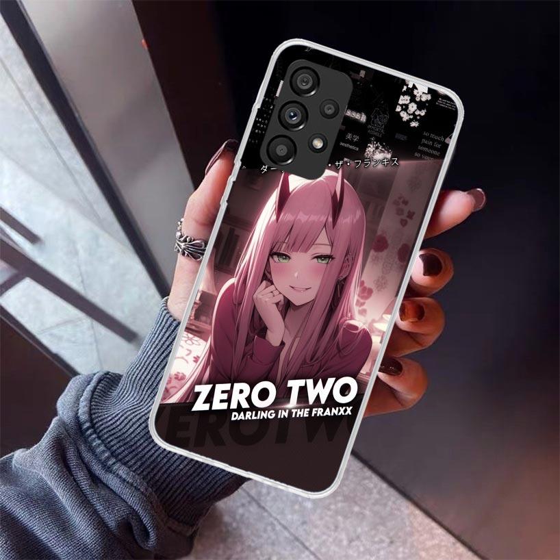 DARLING FRANXX Z-Zero Two Phone Case For Samsung Galaxy A17 A57 A37 A16 A26 A36 A56 A15 A25 A35 A55 A14 A13 A54 A53 A34 A24 A33