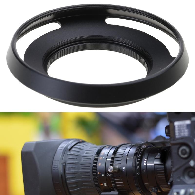 39mm Lens Hood Detachable Lens Hood for Camera Camcorders Photography