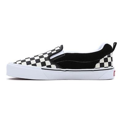 Slip-On Comfortable Versatile Durable Low-Top Skate Shoes Unisex Sneakers Black White VN0009QDQXH