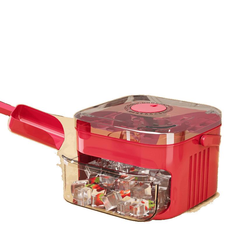 Large Capacity Ice Ball Mold and Storage Box - Food Grade Freezer Accessory