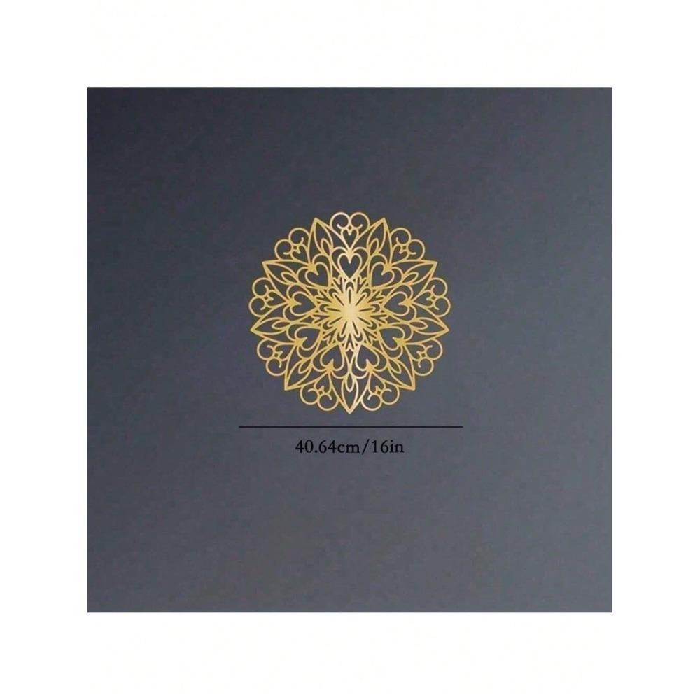 Modern Metal Mandala Wall Art Waterproof Rustproof Home Decor Large Living Room Bedroom Bathroom Decoration Unique Gift