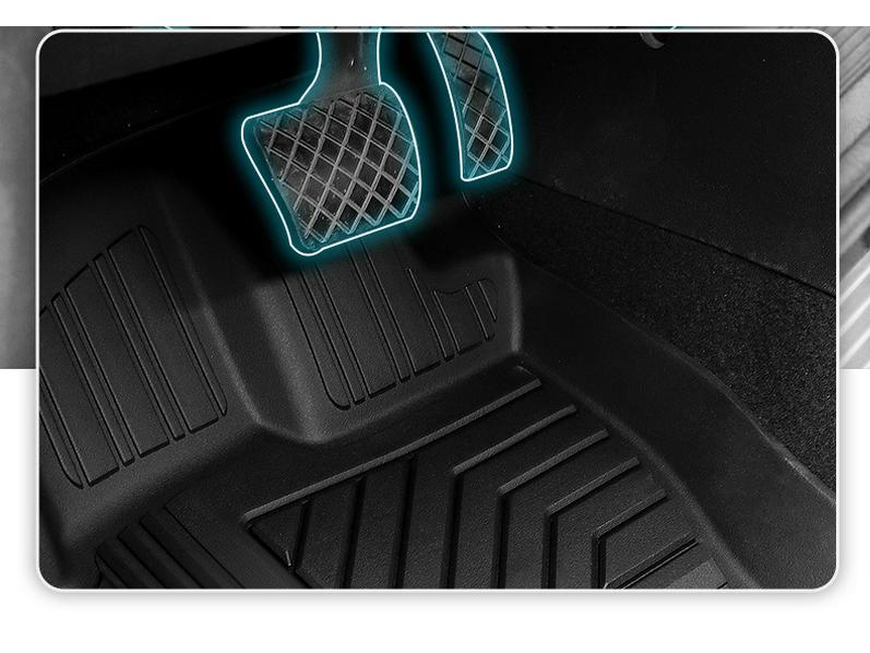 Shengmao TPE Car Floor Mats for Volkswagen Passat Magotan - Odorless, Zero Formaldehyde