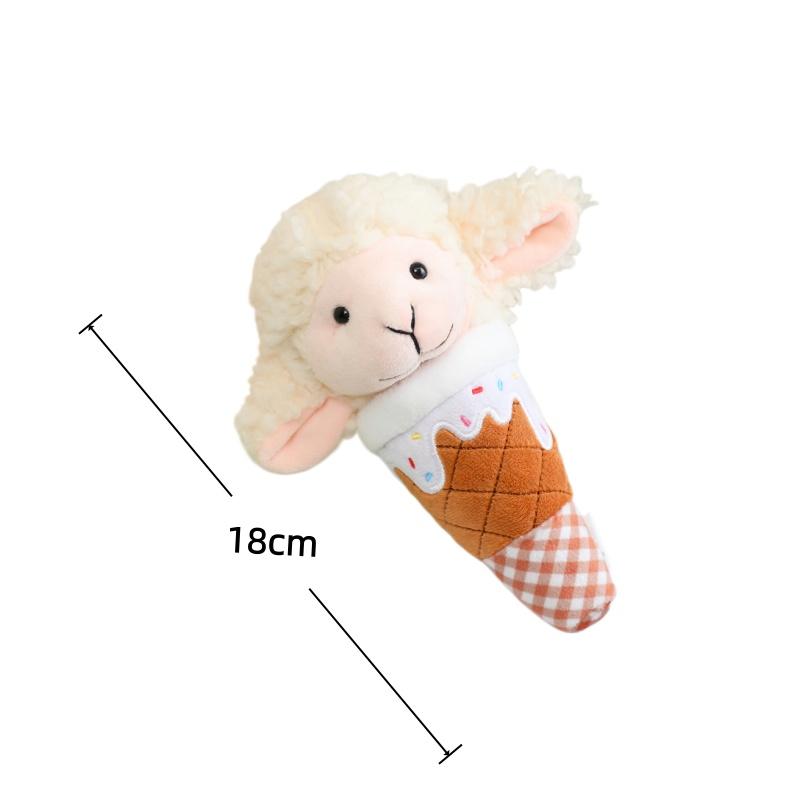 Ice Cream Plush Toys Animal Series Stuffed Doll Kawaii Desktop Decorative Toys Kids Dolls Toys Hobbies Collection Birthday Gift