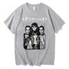 Italian Rock Band Unisexeskin World Tour Tshirt Fashion Gothic Retro Unisex Women Loose Short Sleeve Casual T Shirts Streetwear