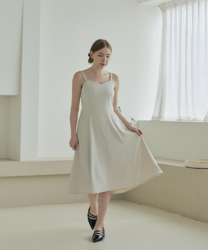 BELLEMA Flare Sleeveless Dress