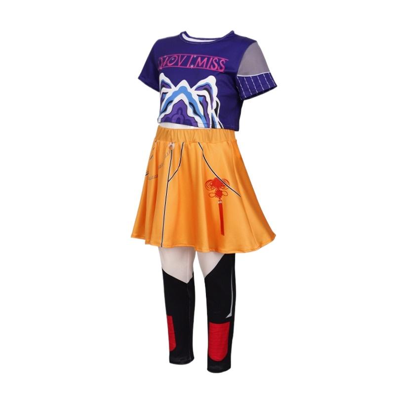 Girls Carnival Party Role Play Suit Kids School Stage Performance Outfit Children Halloween Dress Up Costume