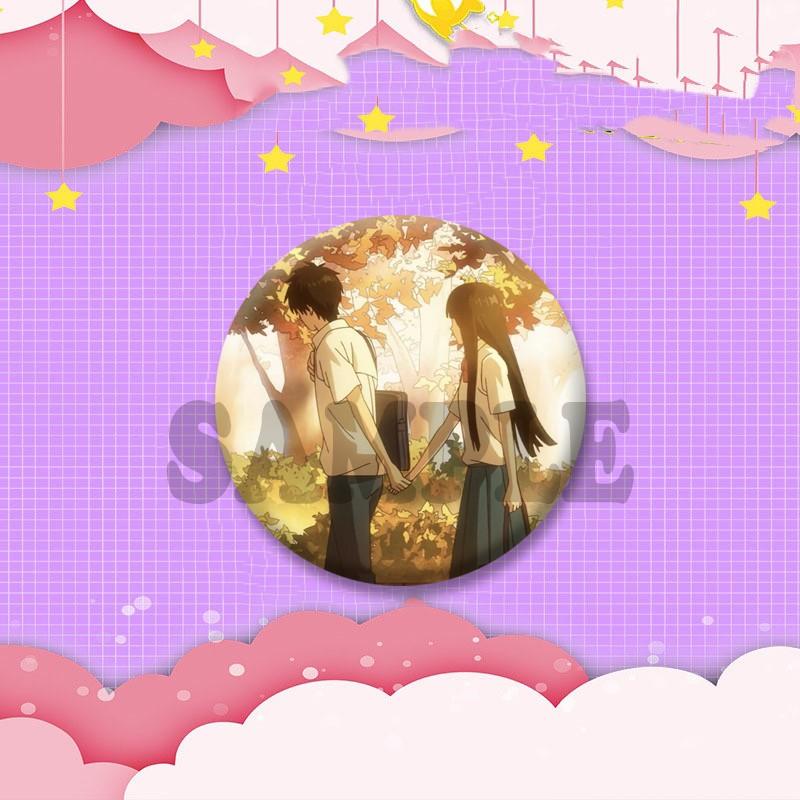 Cute Love Anime From Me To You Button Pins Sawako Kuronuma Shota Kazehaya Cartoon Badges Cosplay Brooch for Bag Hat  Accessories