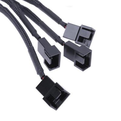 1 do 4 Splitter IDE 4Pin Komputerowy CPU Chłodzenie Wentylator Adapter Kabel Konwerterowy