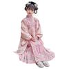 2026 Spring/Autumn Ming Dynasty Embroidery Children's Hanfu Yun Jian Princess Dress Jacquard Style Set