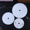 10/12/15CM Schwarz Weiß Metall Deckenplatte Halter Wandleuchte LED Basis Vintage Pendelleuchte Scheibenbasis Deckenbaldachin