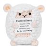 Creative Funny Handmade Crochet Emotional Support Dolls with Positive Energy Card Desktop Ornament Home Decor for Friend Gifts