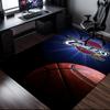 Football Cavaliers Logo Rug Office Carpet Non-Slip Mat, Chair Rug Floor Covering for Gaming, Bedroom, Living Room , Home Decor Christmas Gift