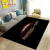 American Football  Rugby  Area Rug Large,Carpet Rug for Living Room Bedroom Sofa Doormat Decoration,  Kids Non-slip Floor Mat 3D
