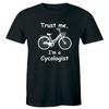 Trust Me I'm A Cycologist with Bike Men's T-Shirt Bike Rider Loves Riding