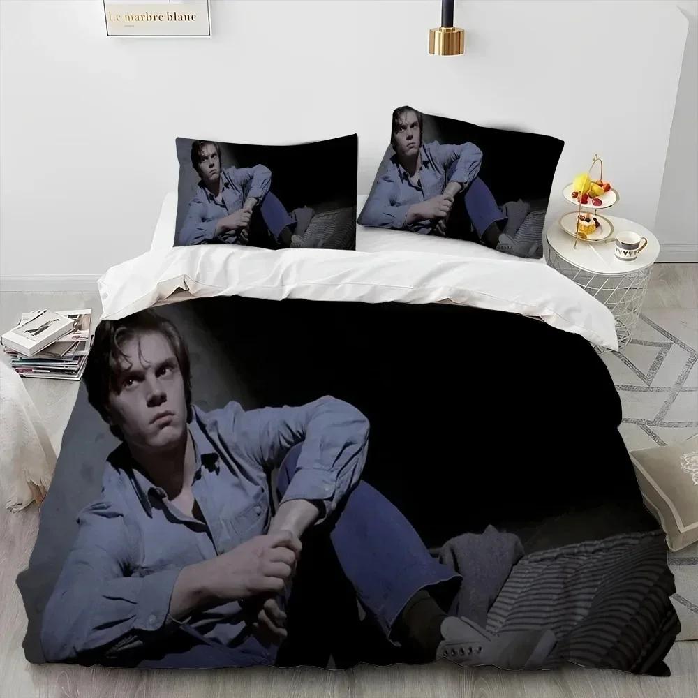 

Роскошный Новый 3D Принт Милый Эван Питерс Кино Теле Актер Постельное Белье Комплект Пододеяльник Комплект Постельного Белья Покрывало Наволочка Размер Квин Мальчики Взрослые 70x133cm 2pcs