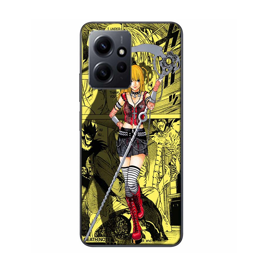 Anime Death note Amane Misa Phone Case For Redmi Note 14 15 Pro 5G 13 12 Pro Plus 11 11T 11E 11S 10 Pro 10S 9 9S Cover Cell Clea
