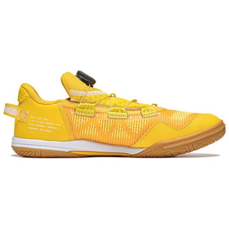New LiNing Mage ESS Cushioning Lightweight Low Top Training Shoes Unisex Yellow APPT003-5