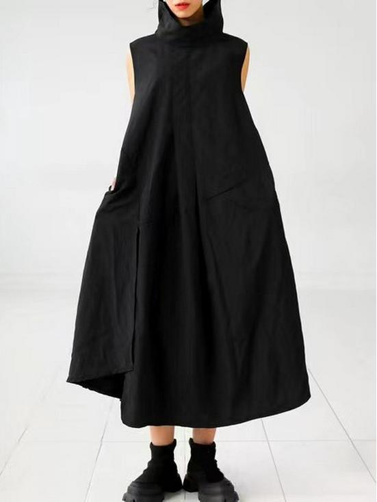 2024 Casual Irregular Long Dress - All-Season Style - Available Now
